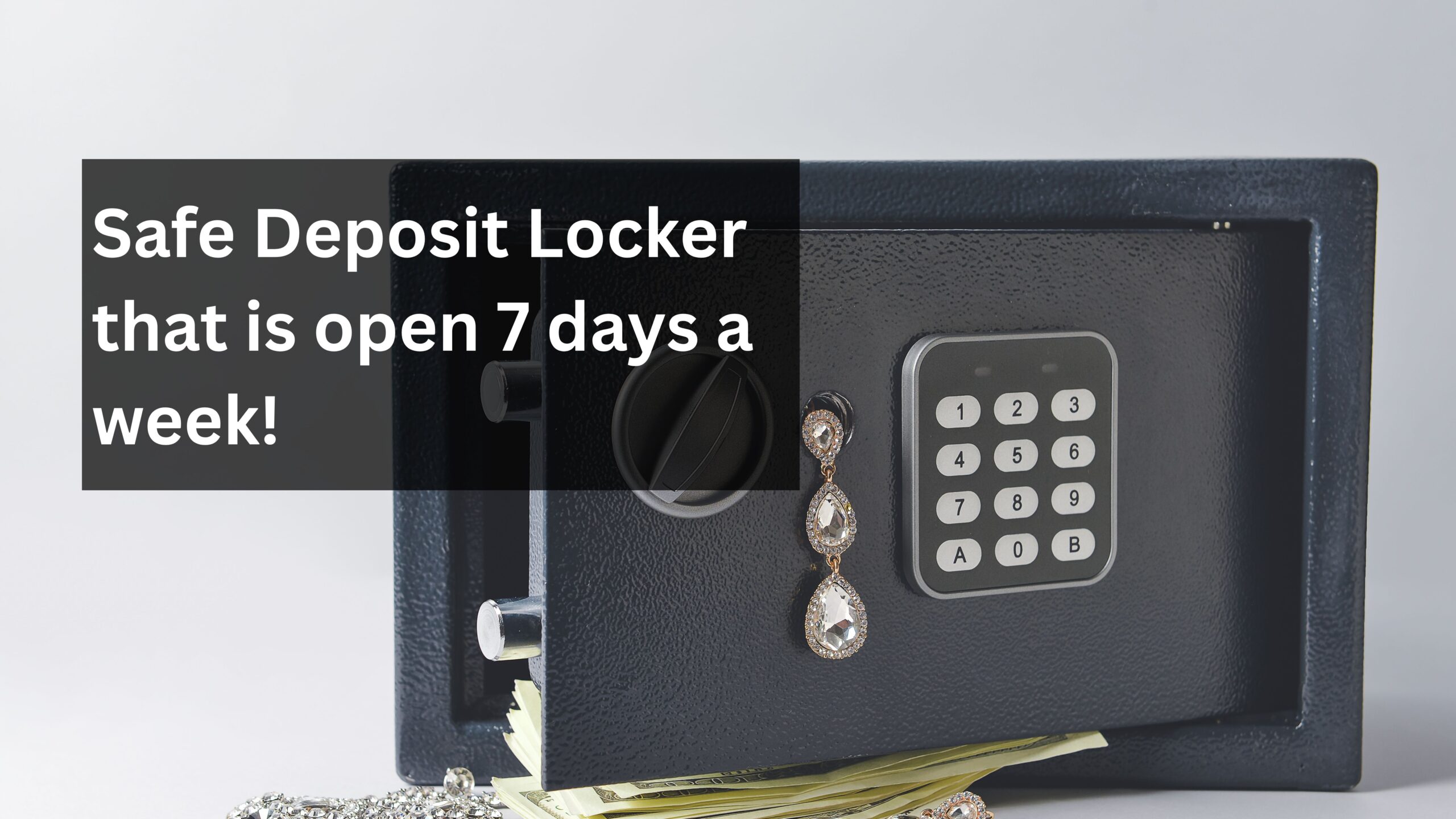 Safe Deposit Locker by 1 Finance: Unmatched Security, Access Available 7 Days a Week, No Investment Required