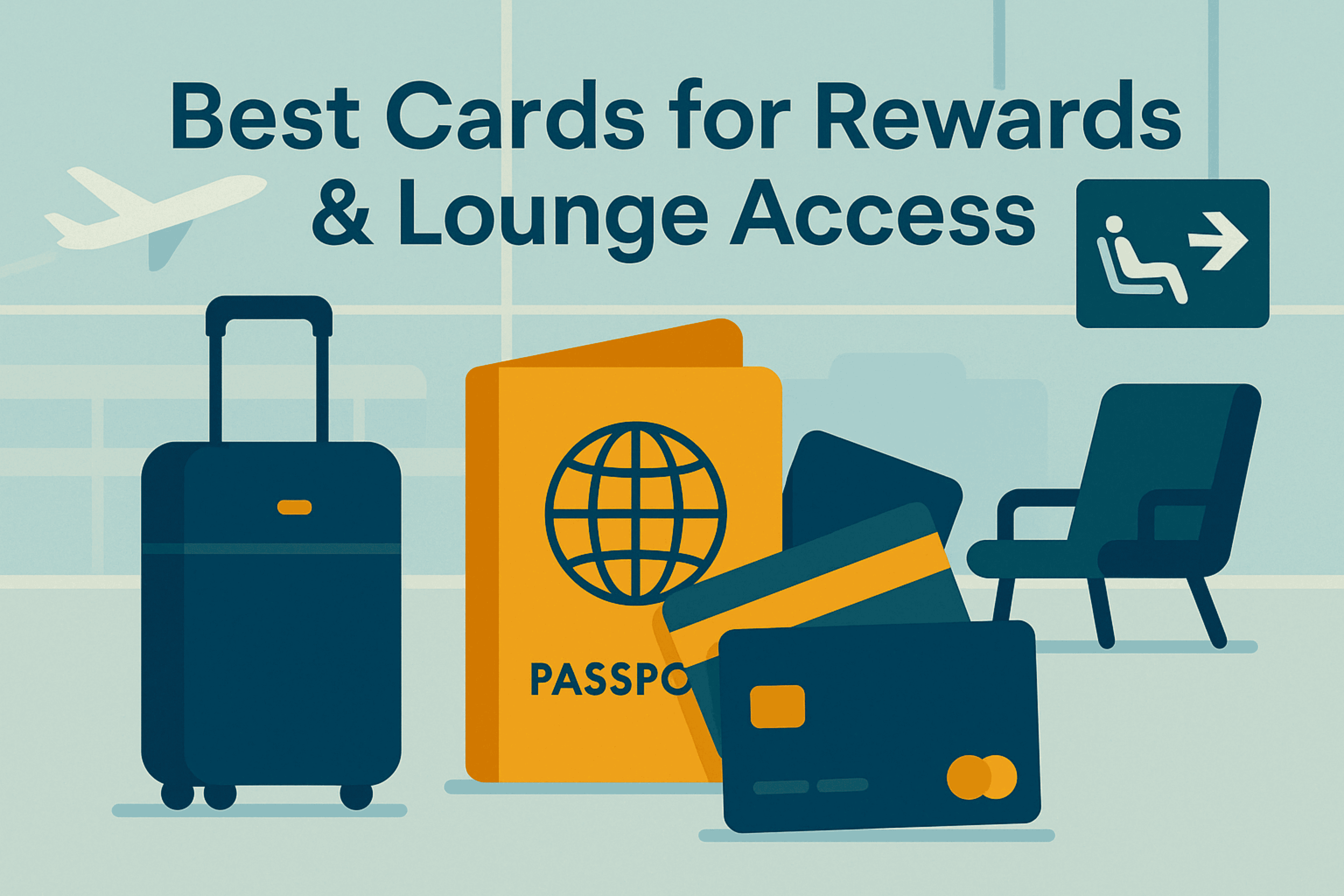 5 Best Mid-Range Travel Credit Cards with Rewards and Airport Lounge Access for 2025