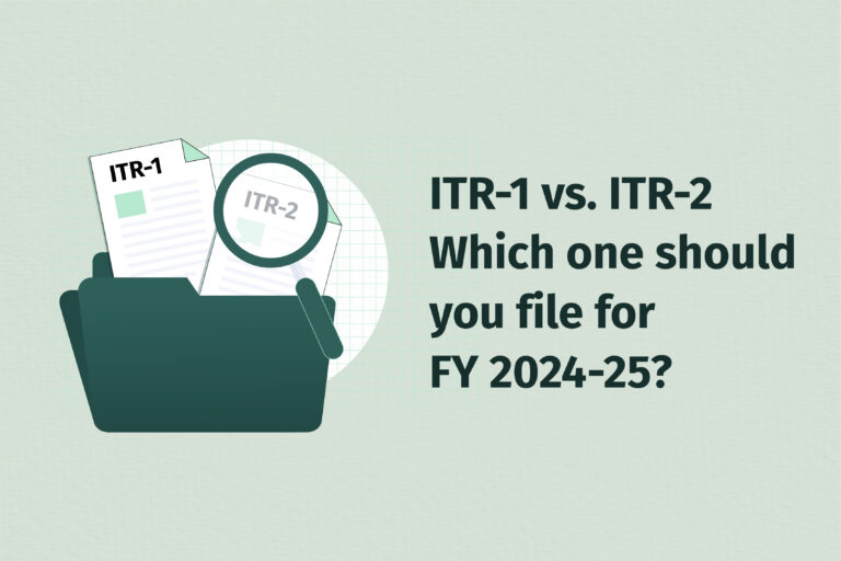 ITR-1 vs. ITR-2: Eligibility, key differences, which one should you file for FY 2024-25?