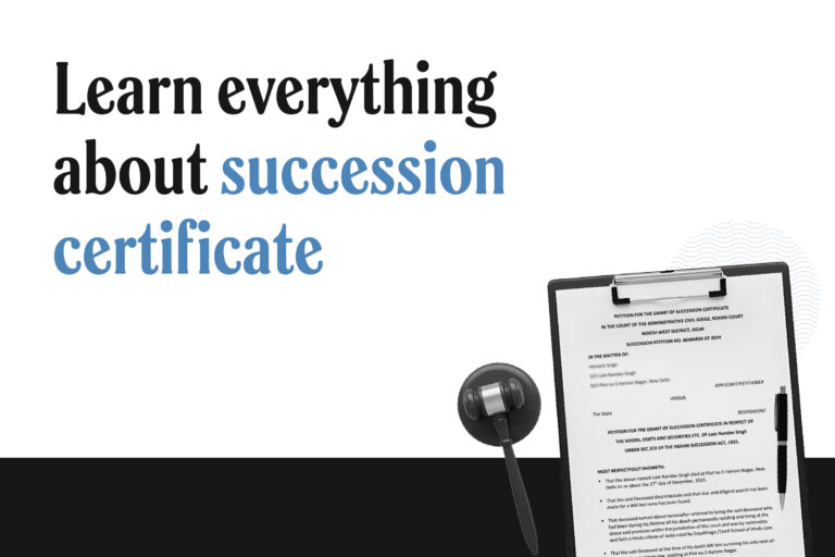 Learn everything about succession certificate
