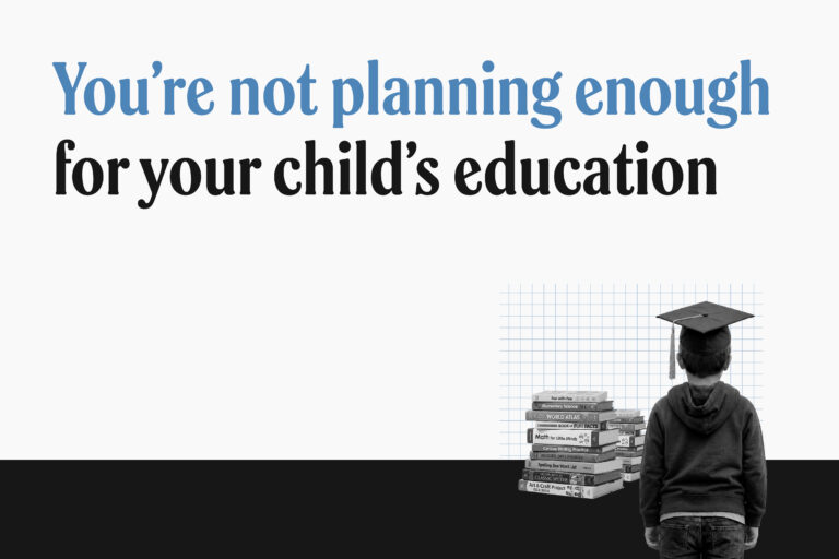 Schooling a child in India costs far more than most families plan for