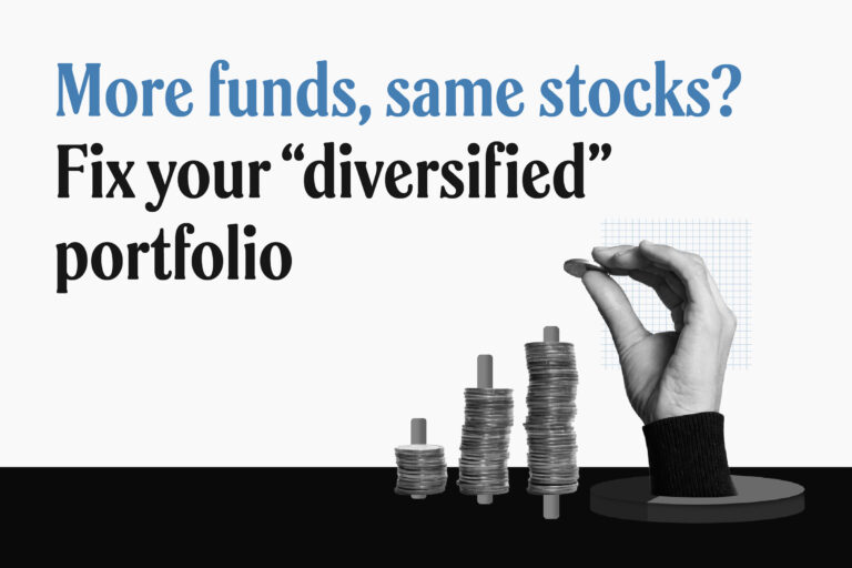 Is your mutual fund portfolio truly diversified? Use 1 Finance’s Mutual Fund Overlap Calculator to find out