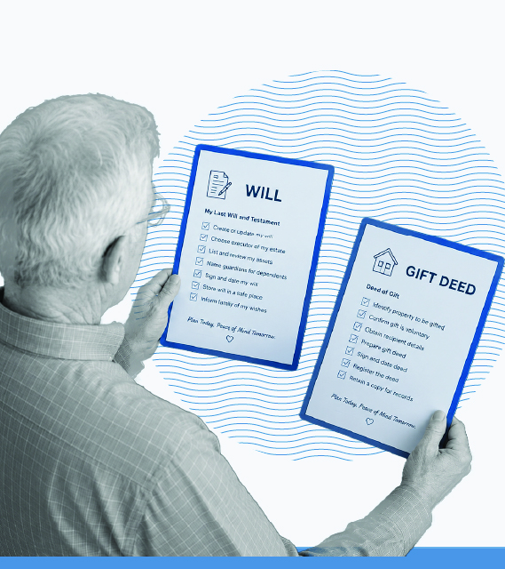 A gift deed or a Will? How senior citizens can pass property to their children