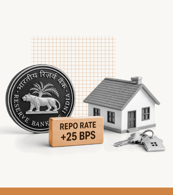 RBI hikes repo rate by 25 bps: How will this hike impact your home loan EMI now?