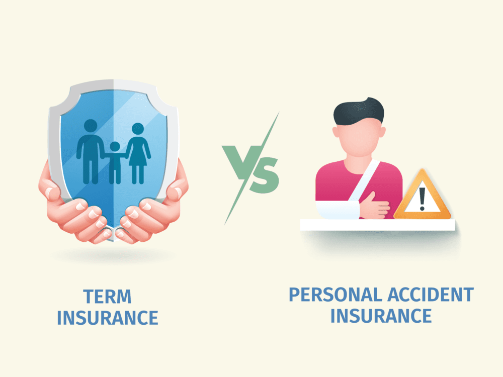 Safeguarding your future:  Decoding Term Insurance Vs Personal Accident Insurance