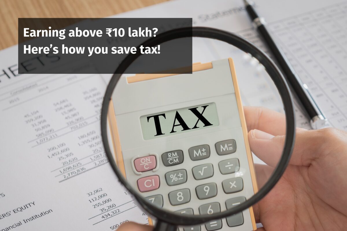 How to save tax for salary above ₹10 lakh for FY 2025-26?