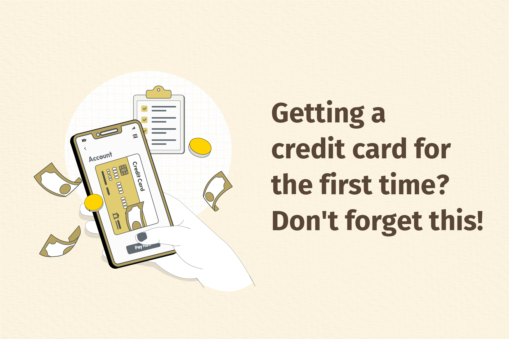 How to choose your first credit card in 2025